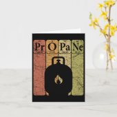 BBQ Propaan Periodic Table Elements Grill BBQ Lief Kaart (Gele Bloem)