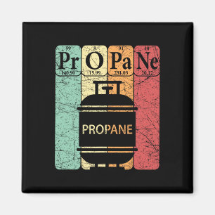 BBQ Propaan Periodic Table Elements Grill BBQ Lief Magneet