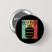 BBQ Propaan Periodic Table Elements Grill BBQ Lief Ronde Button 5,7 Cm (Voorkant /achterkant)