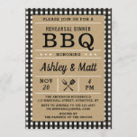 BBQ Pset Rehearsal Dinner Invitation Kaart<br><div class="desc">BBQ Pset Rehearsal Dinner Invitation.

Kan voor een andere gebeurtenis worden aangepast,  of de kleuren van de veranderingsdoopvont of doopvontstijlen! U kunt op de koppeling klikken,  "Klik om verder aan te passen" om de lettertypestijlen,  de lettertypekleur en de tekengrootten tijdens de aanpassing van de uitnodiging te wijzigen.</div>