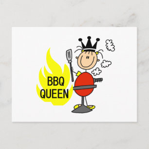 BBQ Queen Briefkaart