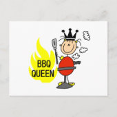 BBQ Queen Briefkaart (Voorkant)