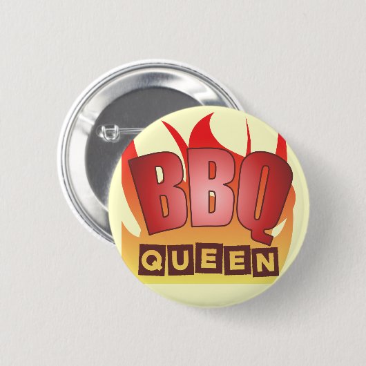 BBQ Queen Button (Voorkant /achterkant)
