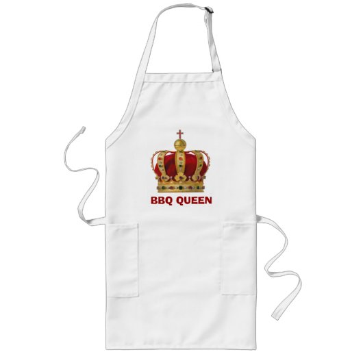 BBQ Queen Lang Schort (Voorkant)