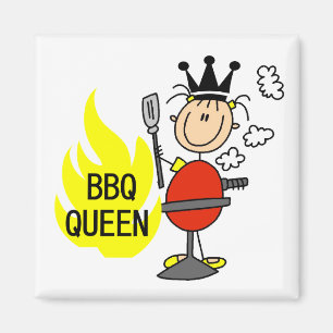 BBQ Queen Magneet