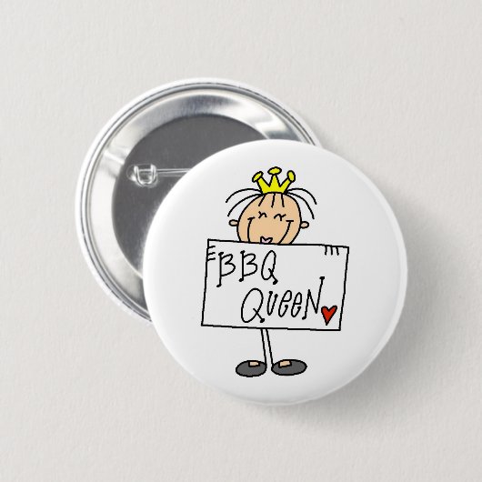 BBQ Queen Ronde Button 5,7 Cm (Voorkant /achterkant)