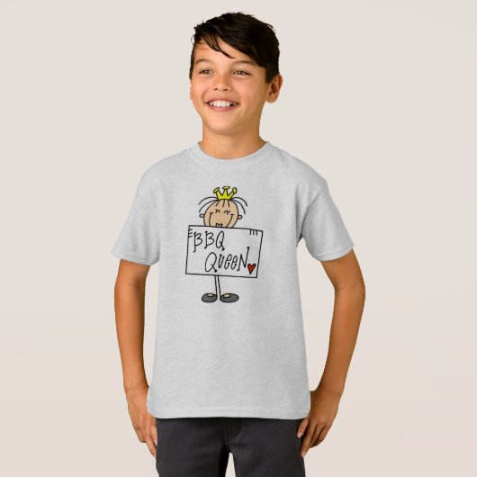 BBQ Queen T-shirt (Voorkant volledig)