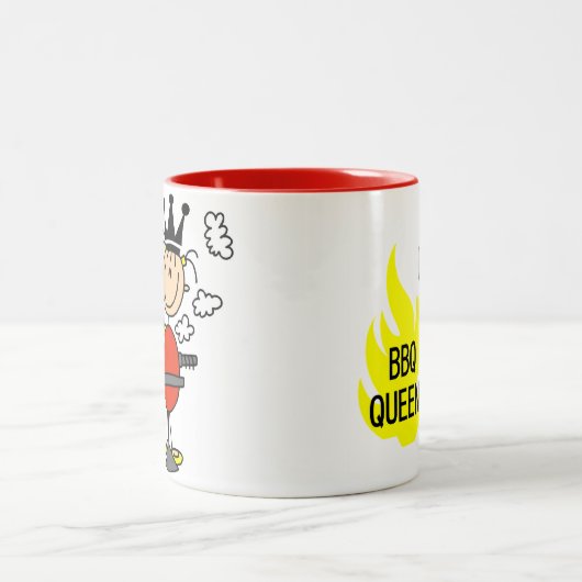 BBQ Queen Tweekleurige Koffiemok (Center)