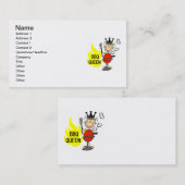 BBQ Queen Visitekaartje (Voorkant / Achterkant)