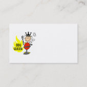 BBQ Queen Visitekaartje (Achterkant)