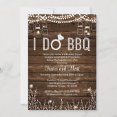 BBQ Rehearsal Dinner Invitation Kaart (Voorkant)