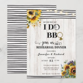 BBQ | repetitief diner | Kogelschoen Kaart (Voorkant / Achterkant)