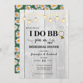 BBQ | repetitief diner | Kogelschoen Kaart (Voorkant / Achterkant)