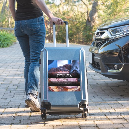 BBQ Restaurant Food Custom-Cut Vinyl Sticker (Koffer Insitu)