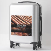 BBQ Restaurant Food Custom-Cut Vinyl Sticker (Koffer)