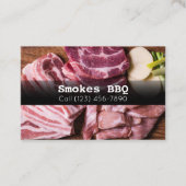 BBQ Restaurant Grill Smoke Company Visitekaartje (Voorkant)