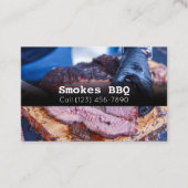 BBQ Restaurant Grill Smoke Company Visitekaartje (Voorkant)
