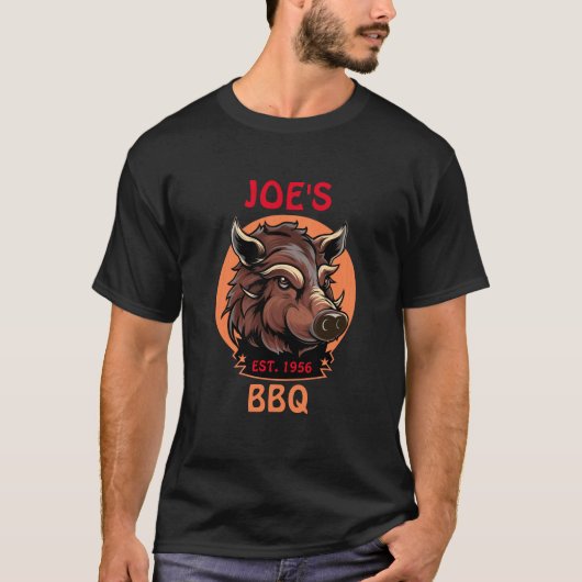 BBQ Restaurant T-shirt (Voorkant)