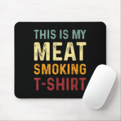 BBQ roker - Grappige barbecue - Dit is mijn M Muismat (Met muis)