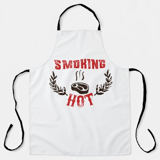 BBQ, rook & grill - Roken Heet Schort (Voorkant)