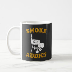 BBQ Rookadviseur Vlees roker T-Shirt Koffiemok