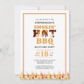 BBQ Rookoven Achtertuin Zomerfeestje Kaart (Voorkant)