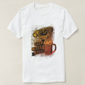 BBQ-rundvlees T-shirt (Design voorkant)