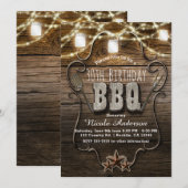 BBQ Rustieke Houten Metselwerk Potten Lichten Verj Kaart (Voorkant / Achterkant)