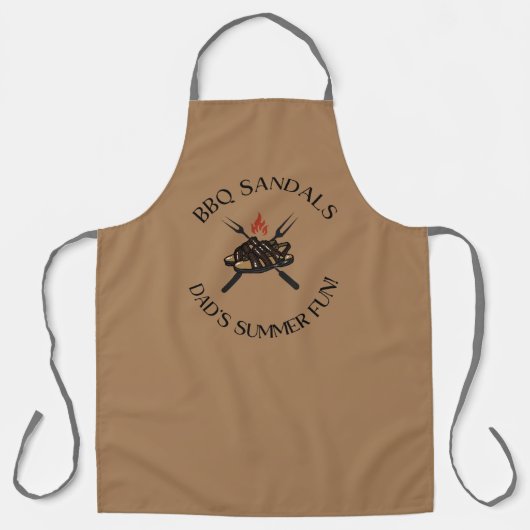 BBQ Sandals Pap's Summer Fun. | MANNEN SCHORT (Voorkant)