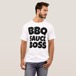 BBQ SAUCE BOSS DAD T-SHIRT