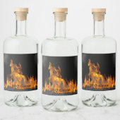 BBQ Sauce Bottle Likeurfles Etiket (Flessen)
