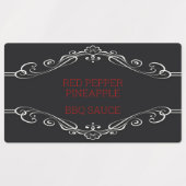 BBQ SAUCE SUMMER FUN CUSTOM LABELS (Design 1)