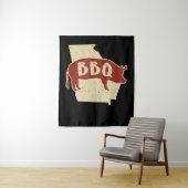 BBQ saus | Barbecuechef | Vlees Cook Gift Wandkleed (In situ)