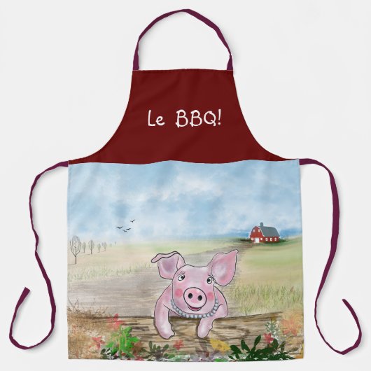 BBQ-schort Schort (Voorkant)