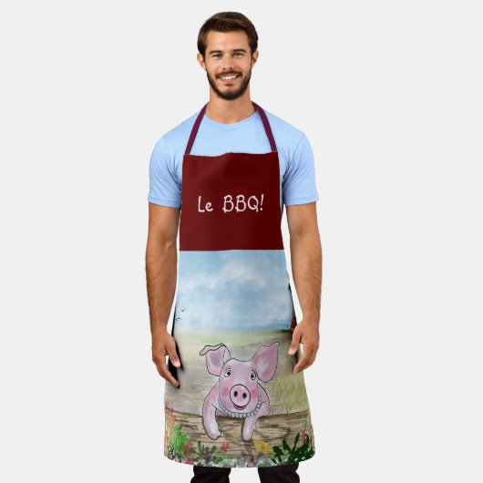 BBQ-schort Schort (Gedragen)