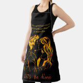 BBQ-schorten met vriendschapsthema voor vrouwen Schort (Insitu)