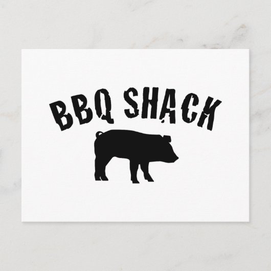 BBQ Shack Briefkaart (Voorkant)