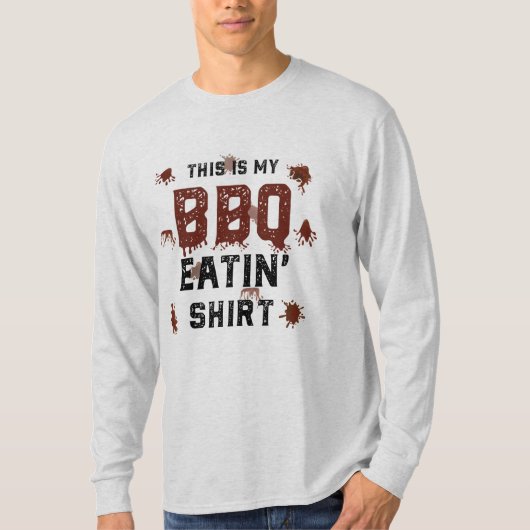 BBQ-shirt T-shirt (Voorkant)