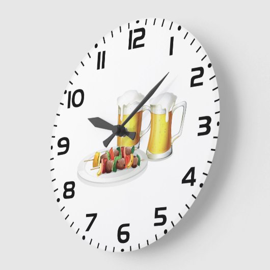 BBQ Skewers en bier zomer Cookout Grote Klok (Hoek)