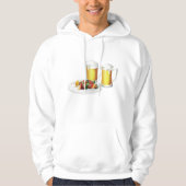 BBQ Skewers en bier zomer Cookout Hoodie (Voorkant)