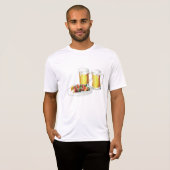 BBQ Skewers en bier zomer Cookout T-shirt (Voorkant volledig)