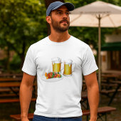 BBQ Skewers en bier zomer Cookout T-shirt