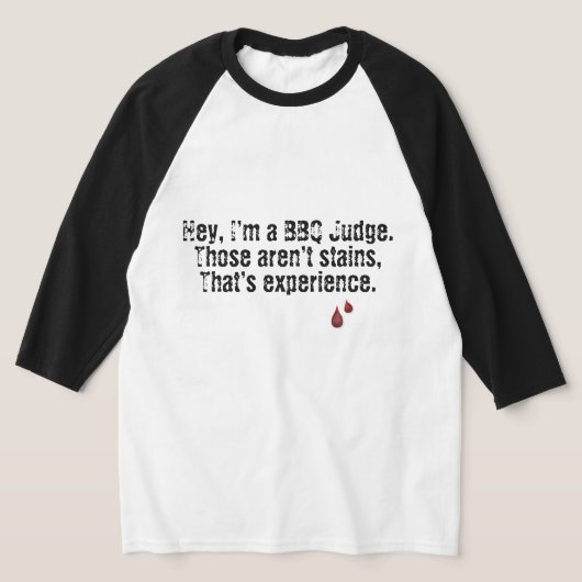 BBQ slaat VS Experience BBQ rechter TShirt (Laagn)