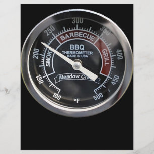 BBQ Smoker 225 Gradentemperatuurmeter - Ideaal Flyer