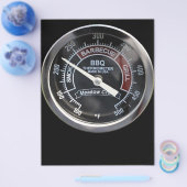BBQ Smoker 225 Gradentemperatuurmeter - Ideaal Flyer (Enkel)