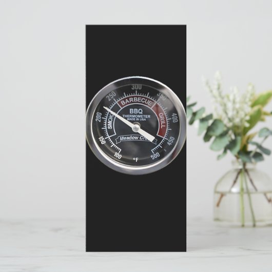 BBQ Smoker 225 Gradentemperatuurmeter - Ideaal Menu (Staand voorkant)