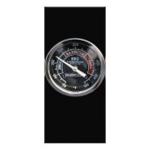 BBQ Smoker 225 Gradentemperatuurmeter - Ideaal Reclamekaart (Voorkant)