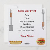 BBQ! SRF KAART (Achterkant)