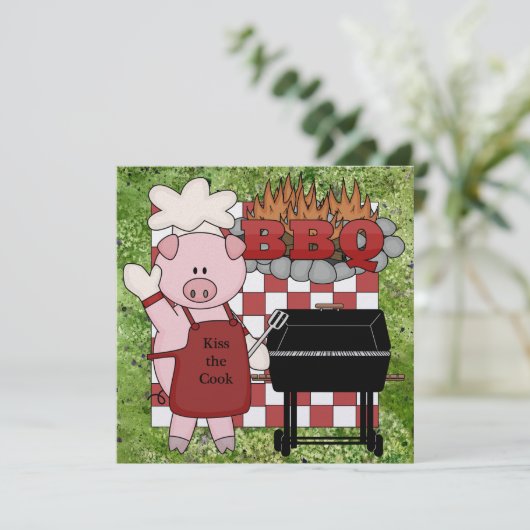 BBQ! SRF KAART (Staand voorkant)