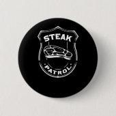 Bbq Steak Patrol Ronde Button 5,7 Cm (Voorkant)